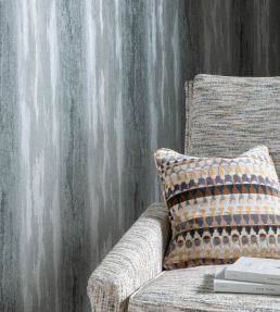 Effetto Wallpaper by Clarke & Clarke Midnight