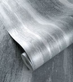 Effetto Wallpaper by Clarke & Clarke Pewter