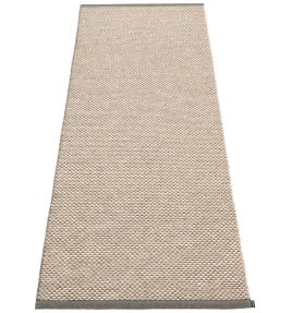 Pappelina Effi Runner rug Charcoal EF9A720 Charcoal
