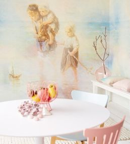 Watercolour Family Mural by Eijffinger 27