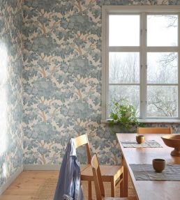 Eken Wallpaper by Sandberg Light Blue
