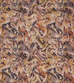Eladoria Fabric by Osborne & Little Charcoal/Amber/Gold
