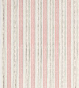 Elan Stripe Fabric by Jane Churchill Red