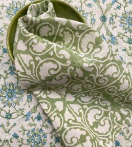 Elbury Fabric by Baker Lifestyle Aqua