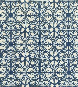 Elbury Fabric by Baker Lifestyle Indigo