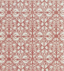 Elbury Fabric by Baker Lifestyle Red