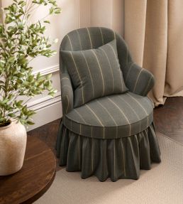 Eldridge Herringbone Fabric by Sanderson Walnut