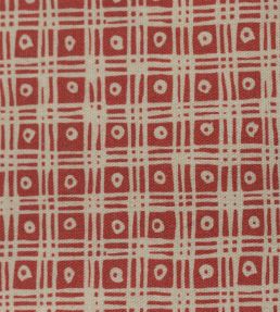 Eleco Fabric by Titley and Marr Terracotta