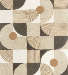 Element Wallpaper by Casadeco Noir fusain
