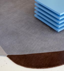 Brink & Campman Element Chad rug Brown Blue 87705140165 Brown Blue