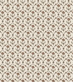 Elena Wallpaper by Sandberg Terracotta
