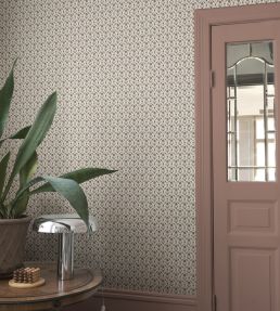 Elena Wallpaper by Sandberg Terracotta