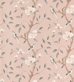 Eleonora Print Wallpaper by Zoffany Tuscan Pink
