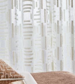Eliana Fabric by Prestigious Textiles Chalk
