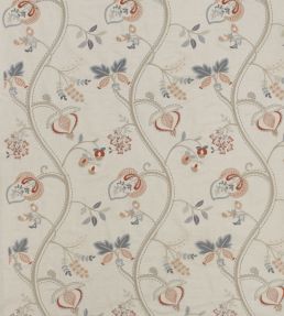 Elizabeth Fabric by James Hare Red Blue