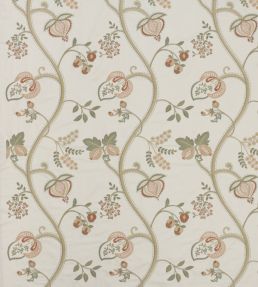 Elizabeth Fabric by James Hare Terracotta