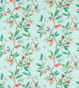 Ella Fabric by Harlequin Sky / Fig Leaf / Nectarine