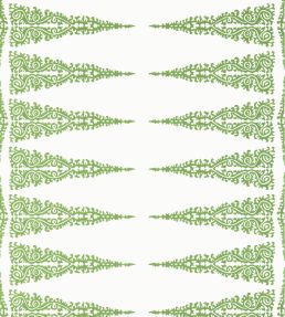 Ellery Stripe Wallpaper by Anna French Kelly on White