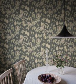 Elliot Wallpaper by Sandberg Dark Blue