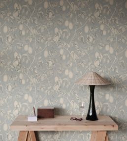Elliot Wallpaper by Sandberg Light Blue