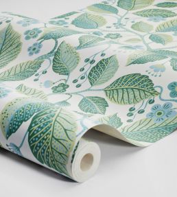 Elm Tree Wallpaper by Borastapeter Green/Blue