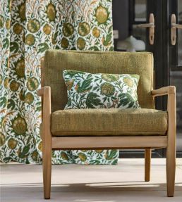 Elmcote Weave Outdoor Fabric by Morris & Co Mineral Blue