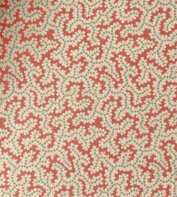 Elney Fabric by Ian Sanderson Coral