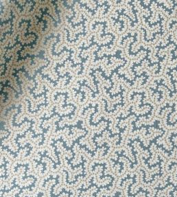 Elney Fabric by Ian Sanderson Sandstone Blue