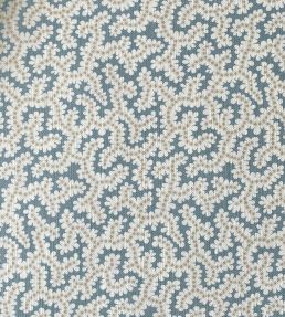 Elney Fabric by Ian Sanderson Sandstone Blue