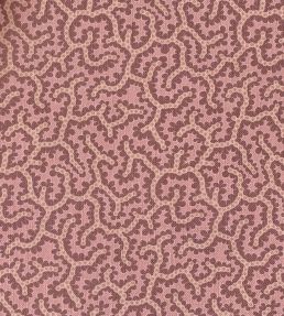 Elney Fabric by Ian Sanderson Sepia Pink