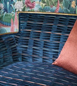 Elodie Fabric by Osborne & Little Petrol