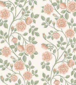 Elsa Wallpaper by Borastapeter Pink