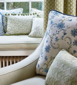 Elsham Fabric by Prestigious Textiles Fennel
