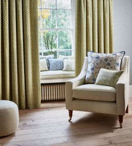 Elsham Fabric by Prestigious Textiles Fennel