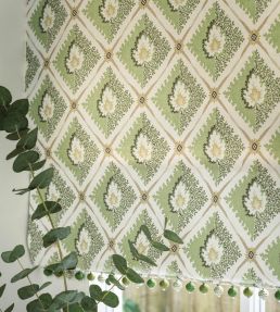 Elsie Fabric by Nina Campbell Coral