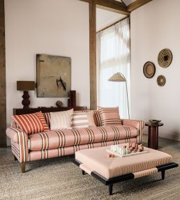 Elson Fabric by Romo Russet