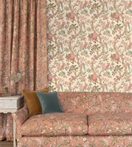 Eltham Wallpaper by GP & J Baker Aqua