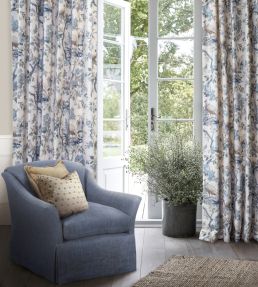 Eltham Fabric by GP & J Baker Blue