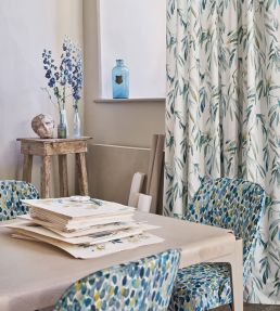 Elvey Velvet Fabric by Romo Blush