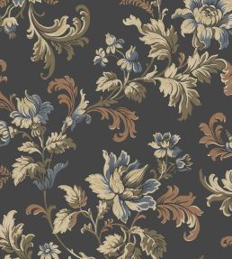 Elvira Wallpaper by Borastapeter Blue