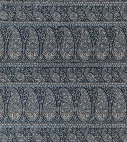 Emalin Paisley Fabric by Thibaut Charcoal