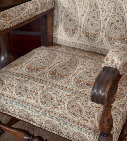 Emalin Paisley Fabric by Thibaut Curry