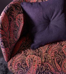 Emberton Linen Plain Fabric by Liberty Brinjal