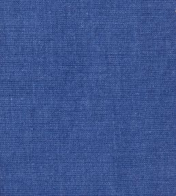 Emberton Linen Plain Fabric by Liberty Lapis