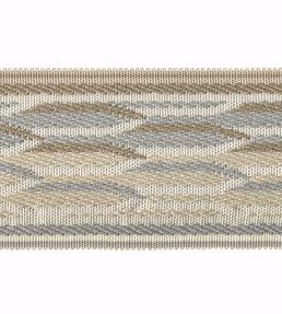 Embroidered Braid 60mm Trimming by Houles Blue Glacier