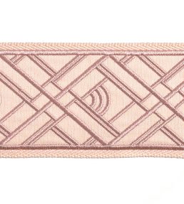 Cross Embroidered Braid 75mm Trimming by Houles Daisy