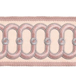 Embroidered Braid 75mm Trimming by Houles Daisy