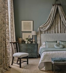 Embury Fabric by Colefax And Fowler Red