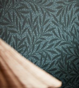 Emery's Willow Wallpaper by Morris & Co Emery Blue