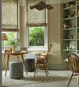 Emery's Willow Fabric by Morris & Co Woad Blue